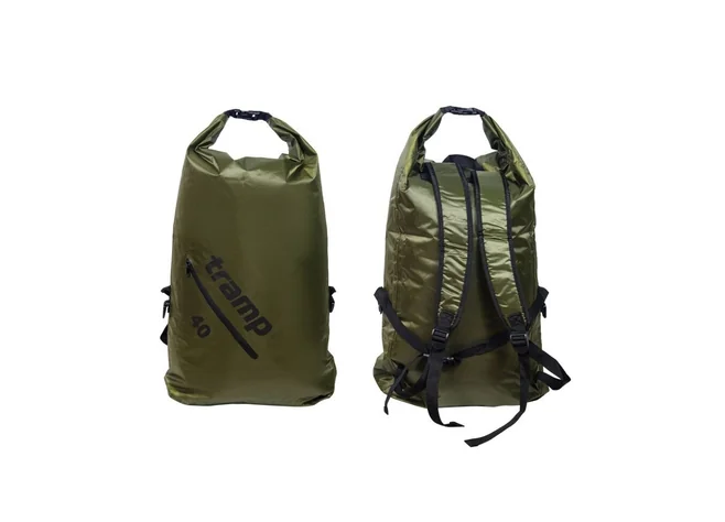 Герморюкзак Tramp Diamond Rip-Stop 40л olive Фото 2