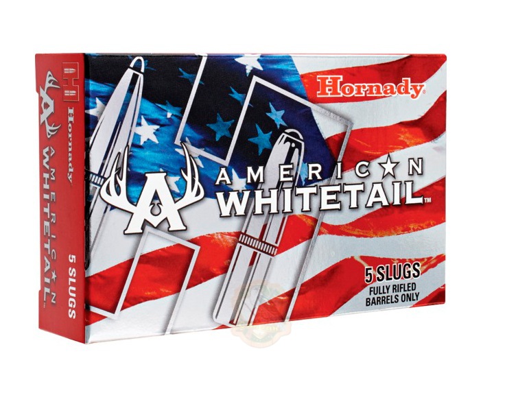 Набій Hornady American Whitetail кал. 12/70 куля InterLock маса 21,06 р/ 325 гран Фото 1