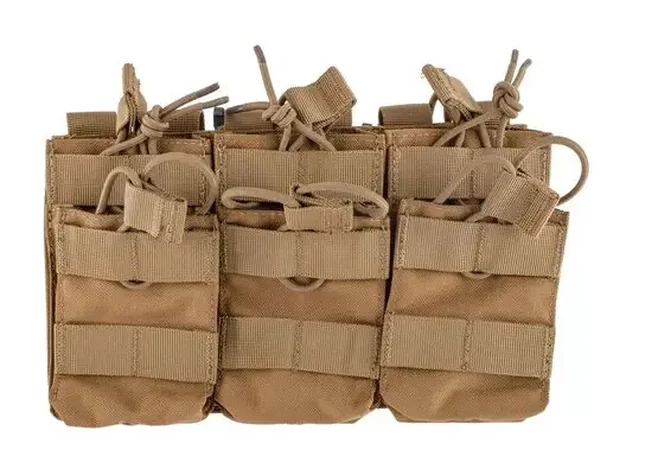 Підсумок Condor Triple Stacker M4 Mag Pouch. Coyote brown Фото 1