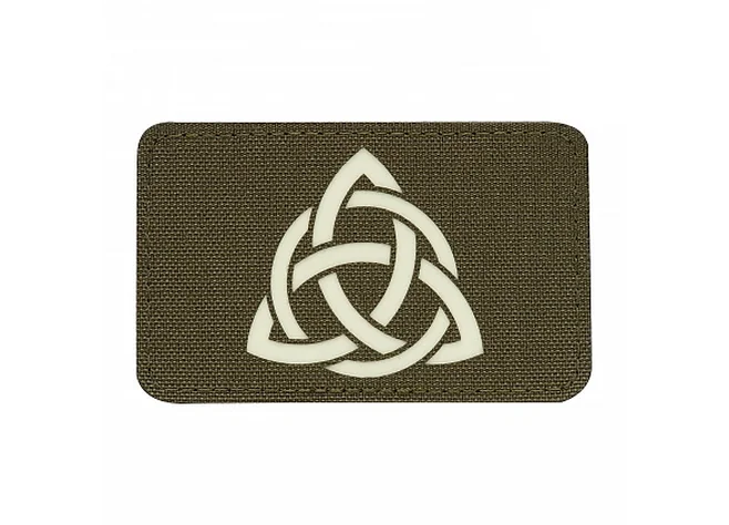 Нашивка M-Tac Трикветр Laser Cut Ranger Green/GID  Фото 1
