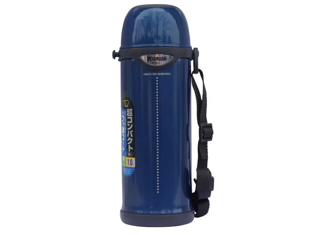 Термос ZOJIRUSHI SJ-TE10AH 1.0l (з ремінцем) Синій Фото 1