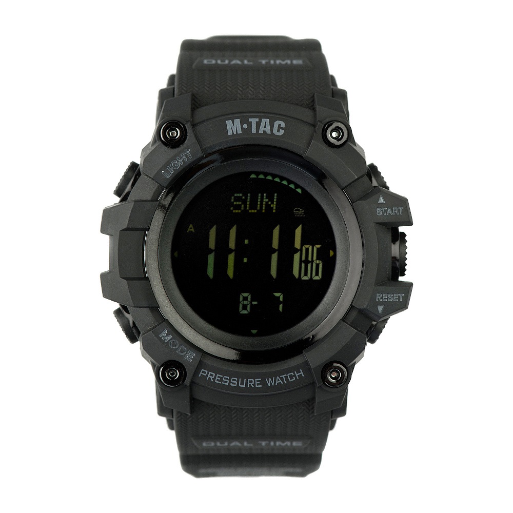 Годинник тактичний M-Tac Adventure Black Фото 1