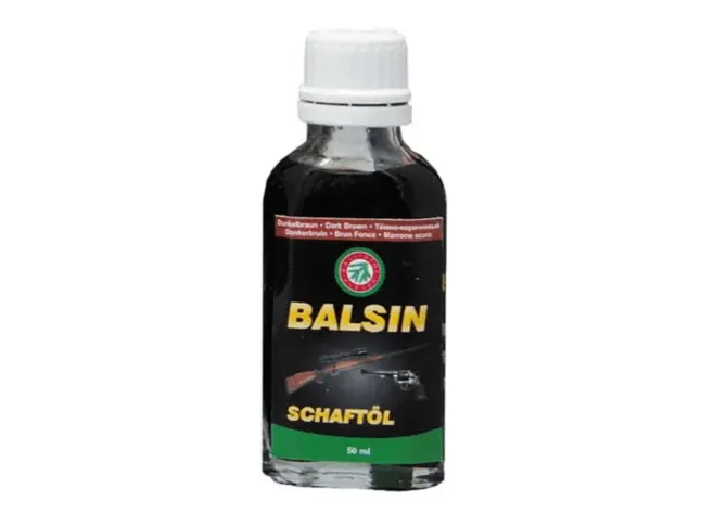 Мастило для догляду за деревом Ballistol Balsin 50мл Темно-коричневе Фото 1