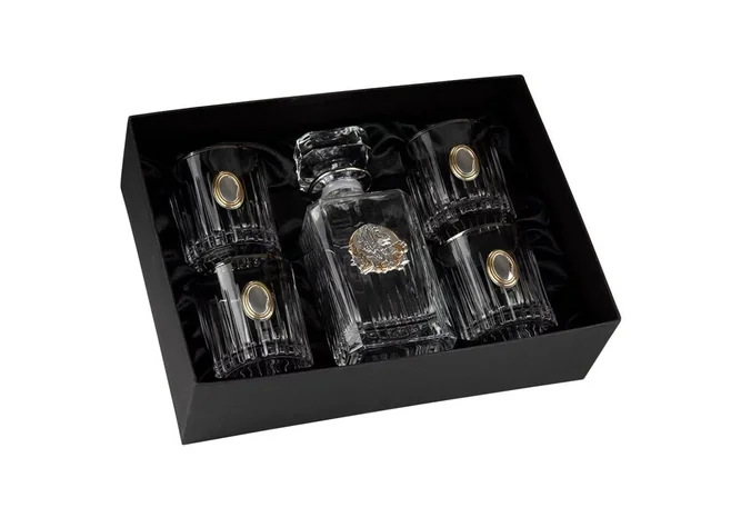 Набір для віски Boss Crystal Директорський 5 предметів Фото 1