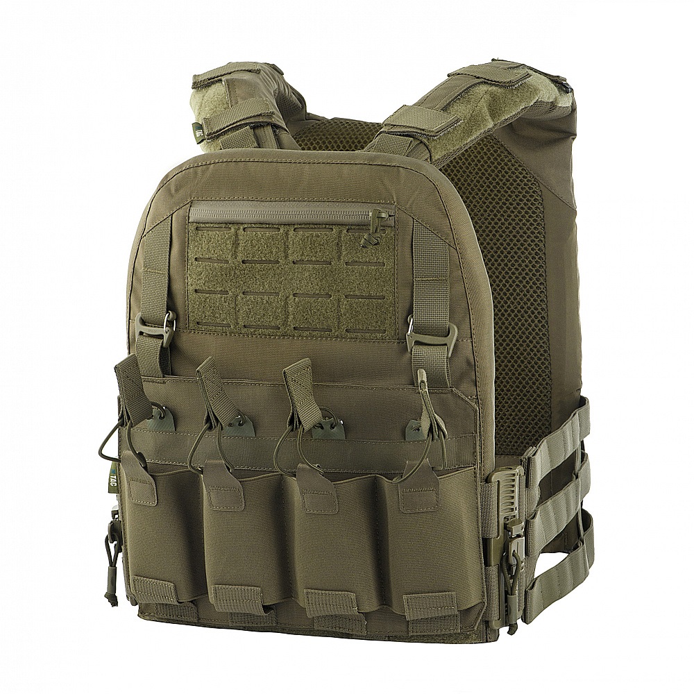 Плитоноска M-Tac Cuirass QRS XL Ranger Green Фото 1