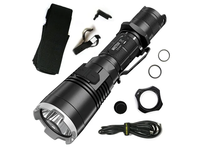 Тактичний ліхтар з УФ режимом Nitecore MH27UV Фото 2