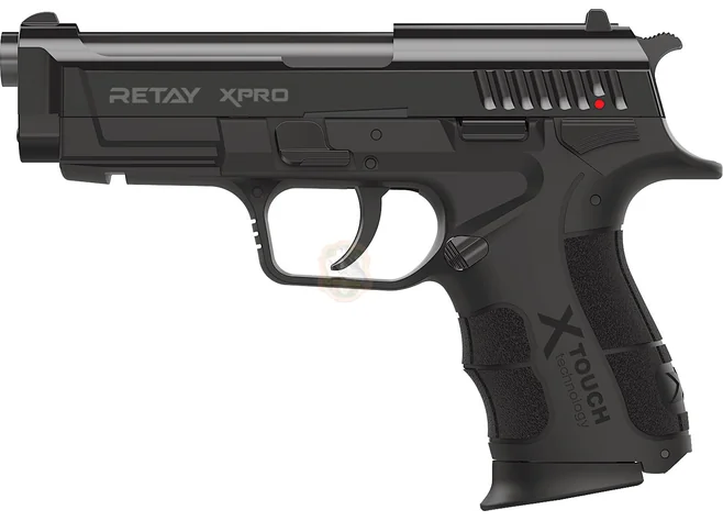 Пістолет стартовий Retay XPro кал. 9 мм. Колір - black Фото 1