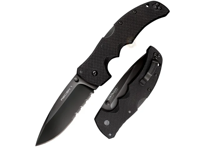 Ніж Cold Steel Recon 1 Spear Point 50/50 Edge Фото 2