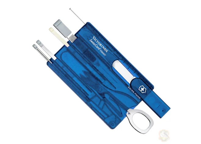 Набір Victorinox SwissCard Sapphire Blue Фото 1