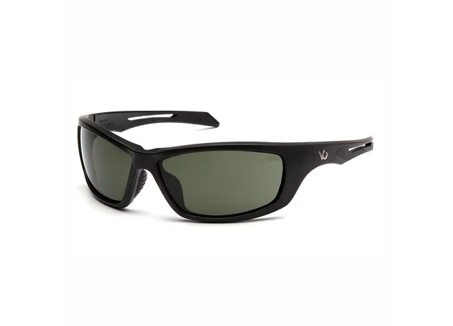 Окуляри Venture Gear Tactical Howitzer Black (forest gray) Anti-Fog, чорно-зелені в чорній оправі VG Фото 1