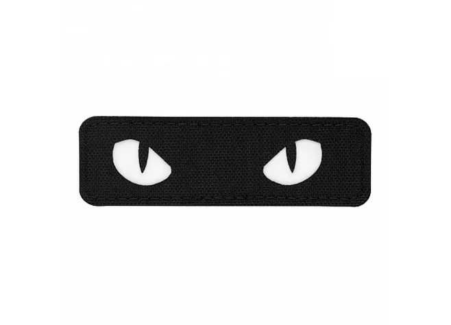 Нашивка M-Tac Cat Eyes Black/GID Фото 1