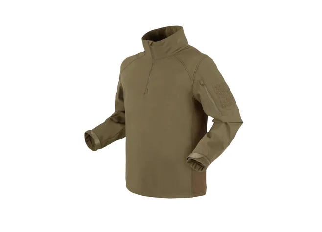 Кофта Condor-Clothing Patrol 1/4 Zip Soft Shell. Tan Фото 1
