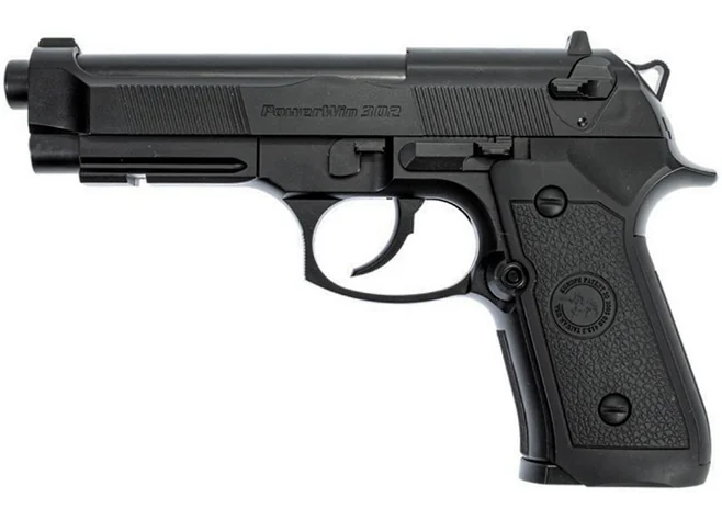 Пістолет пневматичний WinGun 302 (Beretta 92) Фото 1