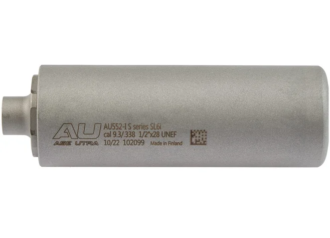  Саундмодератор Ase Utra SL6i (полегшений) .338/9.3 (під кал. 9х21). Різьба - 1/2"х28 Фото 3