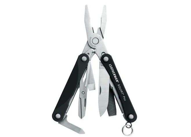 Мультиінструмент Leatherman Squirt PS4 Black Фото 1