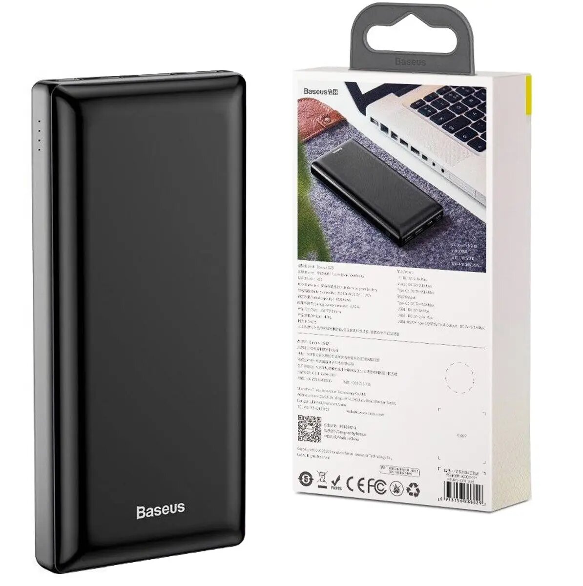 Power bank BASEUS Mini JA Fast 3A 30000mAh Фото 1