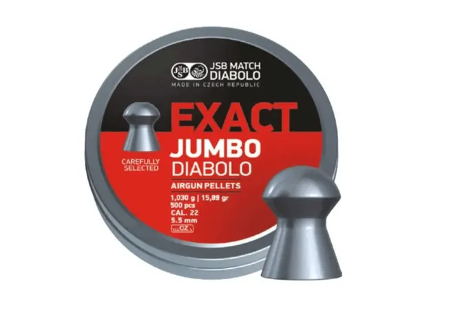 Кулі JSB Exact Jumbo Diabolo 5.5 мм, 1.03 гр. (250шт) Фото 1