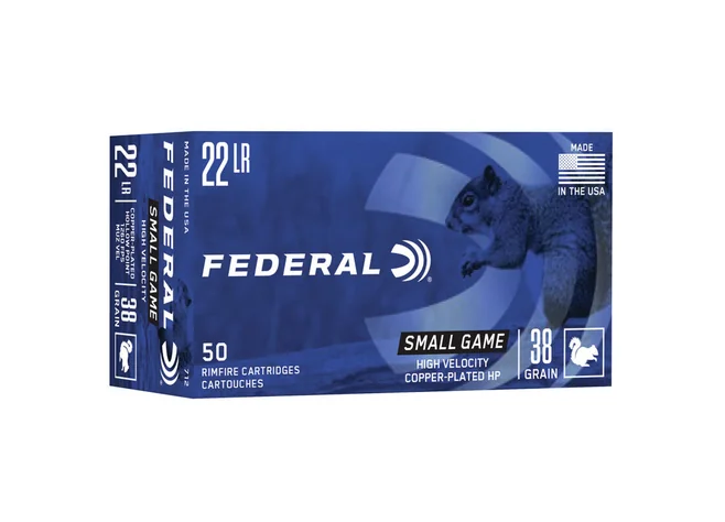Патрон нарезной Federal Game Shok, 22LR, HP 2,46гр (38GB) Фото 1