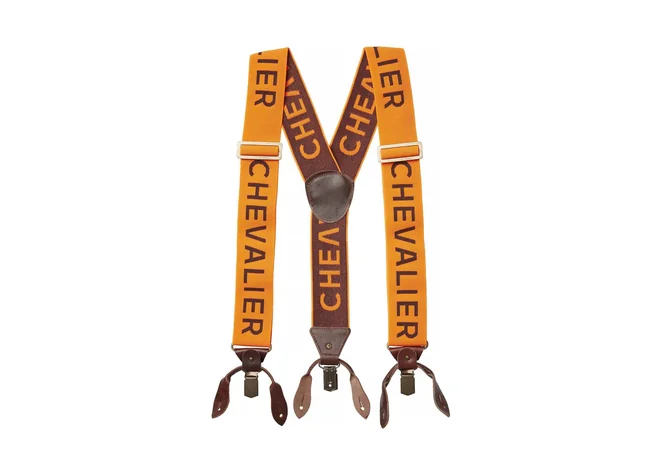 Подтяжки Chevalier Logo оранжевые Фото 1