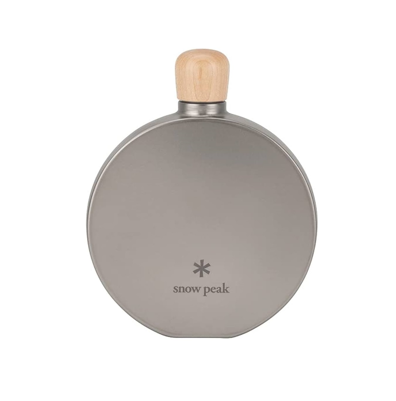 Фляга Snow Peak TW-116 Titanium Curved Flask Фото 1