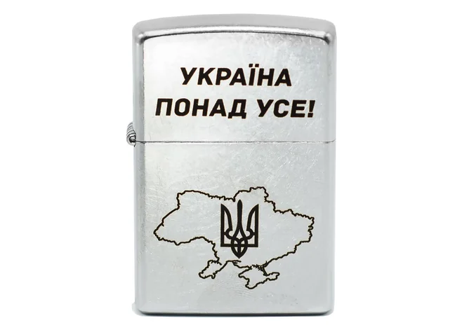 Запальничка Zippo 207 P CLASSIC street chrome Фото 1