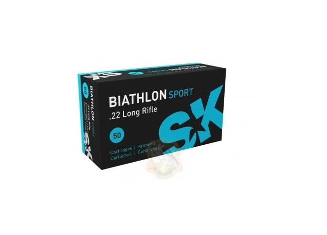Набій SK Biathlon Sport кал.22 LR куля 2,59 г/ 40 гран Фото 1