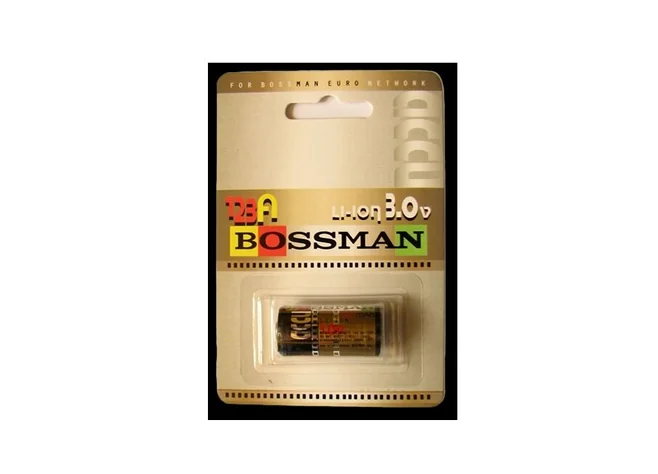 Акумулятор Bossman 16340 (CR123) 600mAh 3.0v Фото 1