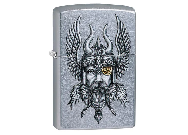 Запальничка Zippo 207 Viking Warrior Design Фото 1