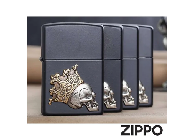 Запальничка  Zippo King Skull Фото 3
