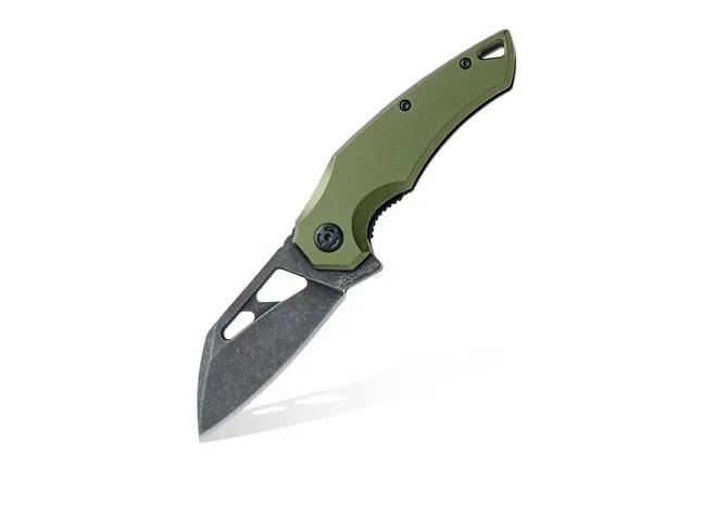 Ніж Fox Edge Atrax Aluminium Olive Фото 1