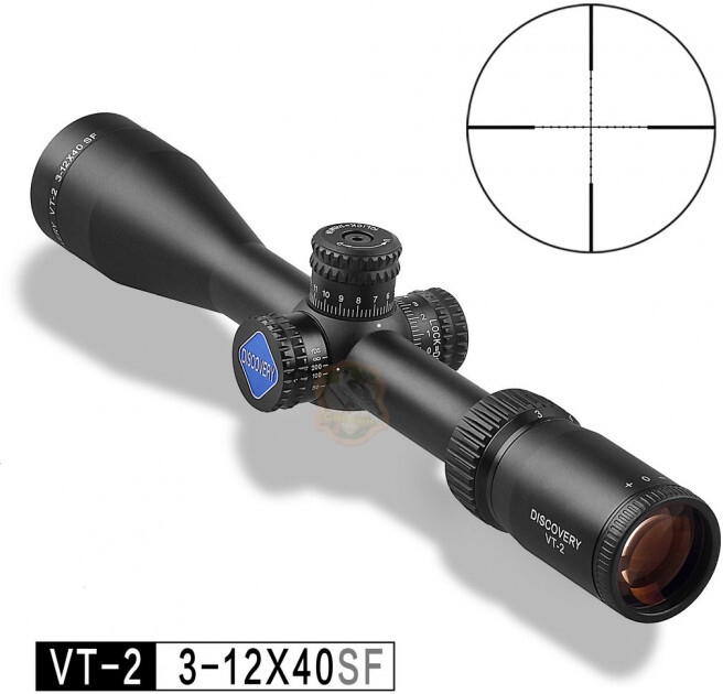 Приціл Discovery Opticіs VT-2 3-12X40 SF Mil-Dot Фото 2