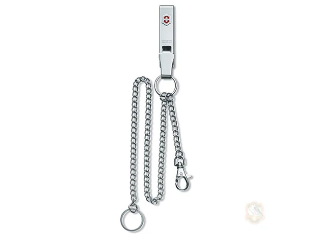 Карабін для ножа Victorinox  з двома ланцюжками Фото 1