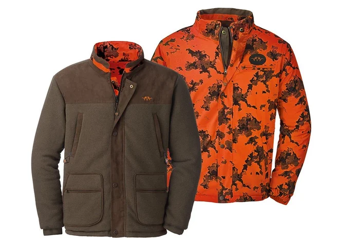 Куртка Blaser Active Outfits Fleece Camo Reversible Bastian Фото 1