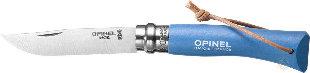 Ніж Opinel №7 Inox Trekking лазурный Фото 1