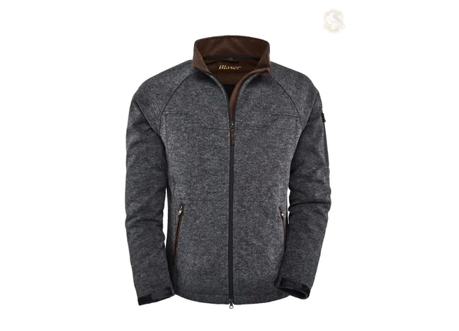 Куртка Blaser Active Outfits Softshell темно-серая Фото 1
