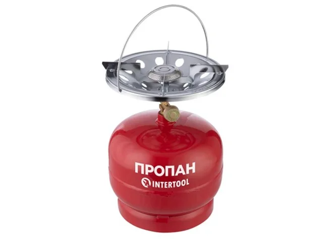 Комплект кемпинговый газовый 5 л. INTERTOOL GS-0005 Фото 1