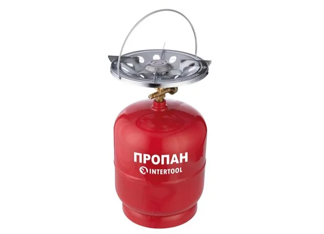 Комплект кемпинговый газовый 8 л. INTERTOOL GS-0008 Фото 1