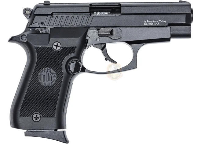 Пістолет стартовий Retay F29 кал. 9 мм. Колір - Black Фото 2
