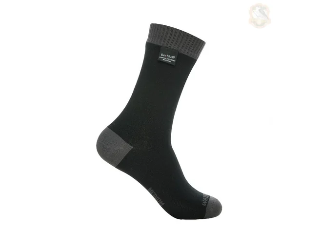Шкарпетки водонепроникні DexShell Coolvent Lite Gray Фото 1