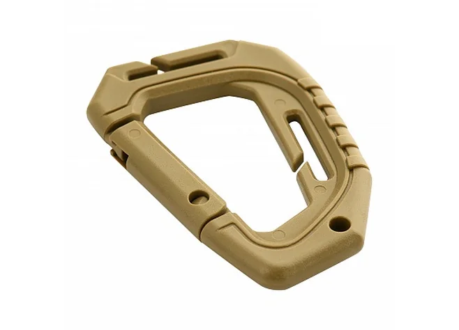 Карабін M-Tac Tactical пластиковий Coyote  Фото 1