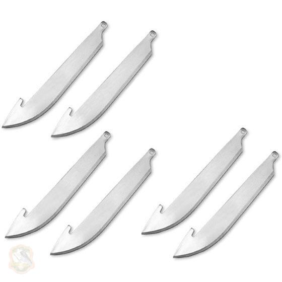 Набір лез Outdoor Edge 6 Razor Blades 3.5" Фото 1