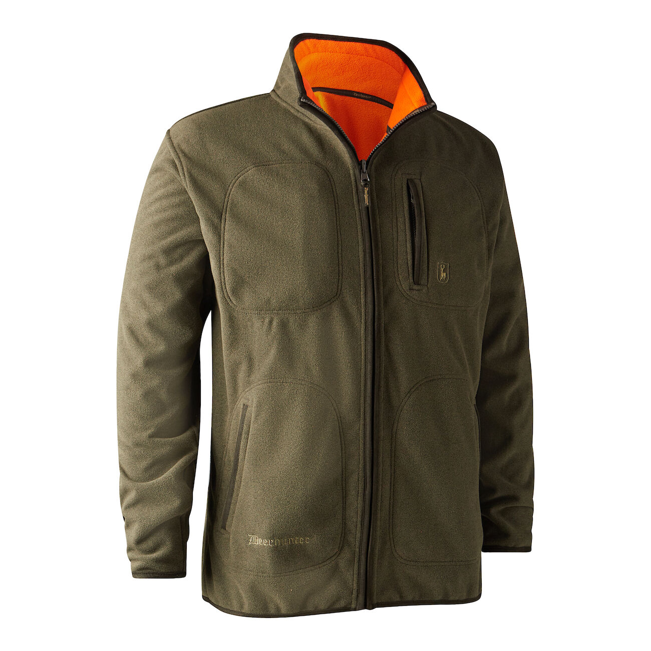Куртка DeerHunter Gamekeeper Reversible Fleece Jacket (669 Orange) Фото 1