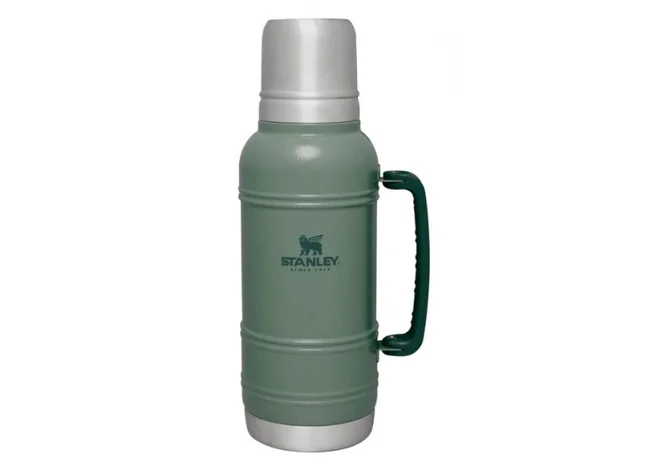 Термос Stanley Artisan Thermal Hammertone Green 1.4 л Фото 1