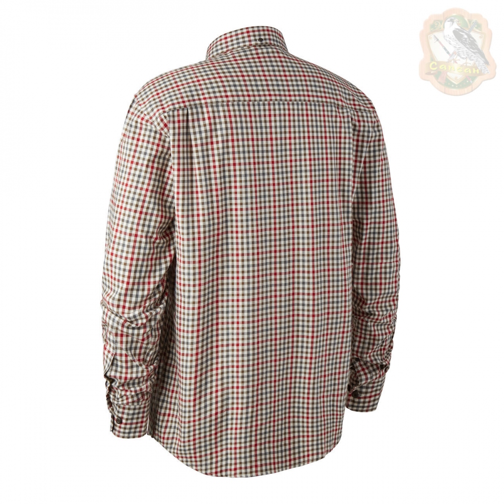 Сорочка DeerHunter Zachary Shirt (499 Red Check) Фото 2