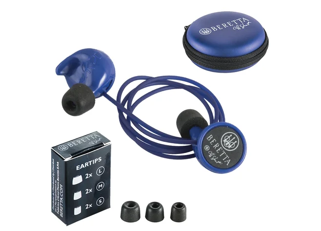 Навушники Beretta Earphones Mini Head Set Passiv (сині) Фото 2