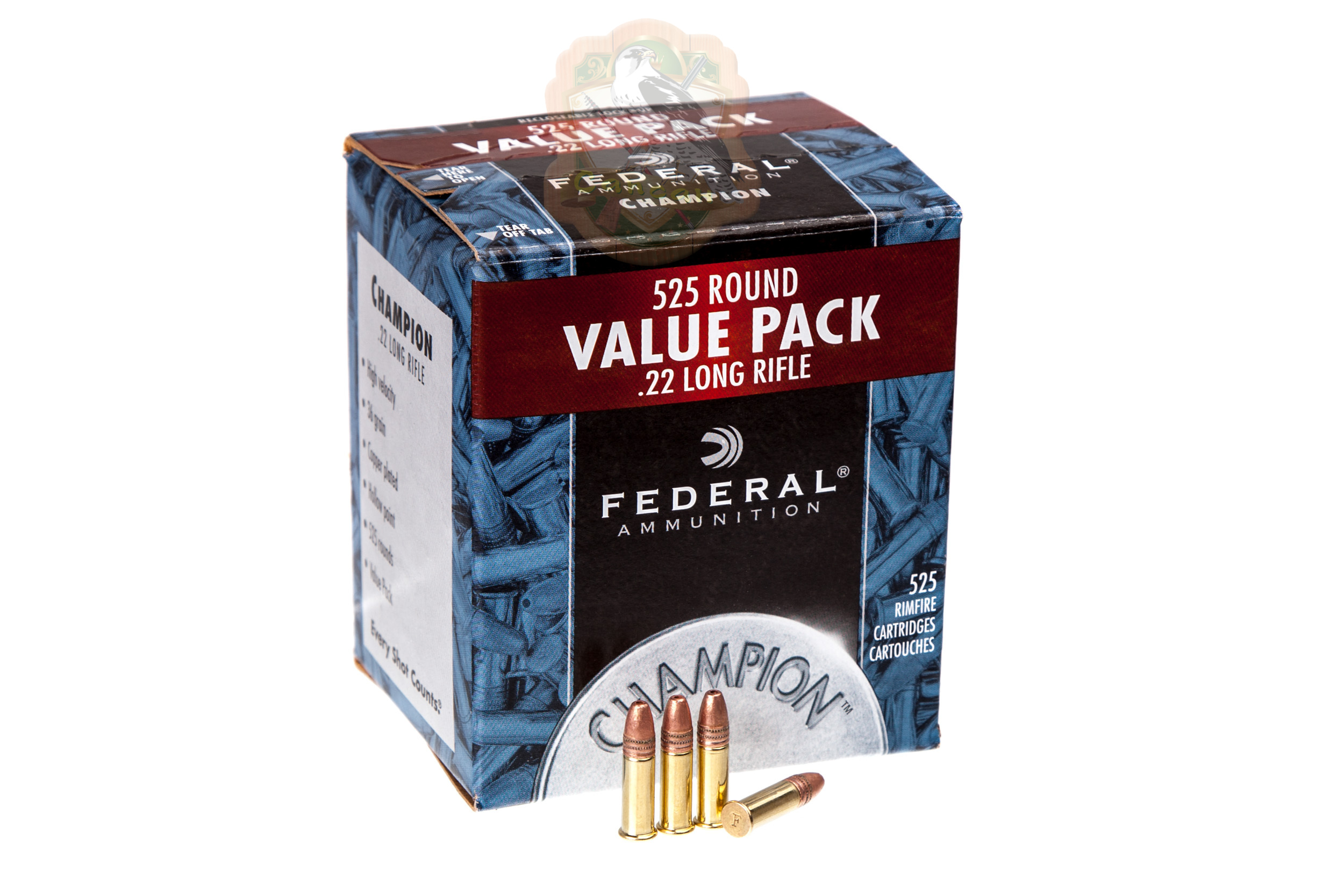 Набій Federal Champion 22LR CPHP 2,33гр (36GR) Фото 1