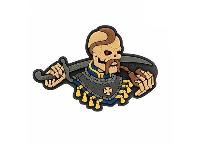 Нашивка M-Tac Більше разу не вмирати 3D PVC Фото 1