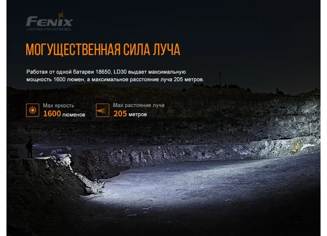 Ліхтар Fenix LD30 Фото 3