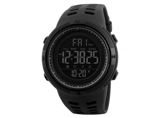 Годинник тактичний SKMEI 1251 All Black Фото 1