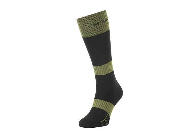Шкарпетки M-Tac зимові Ranger Wool Black/Olive Фото 1